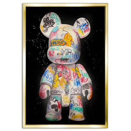 Signature Bear - Leinwandbild Luxuriös (Canvas) kaufen bei Linkreich – Jetzt entdecken!