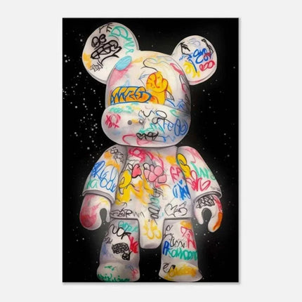 Signature Bear - Leinwandbild Luxuriös (Canvas) kaufen bei Linkreich – Jetzt entdecken!