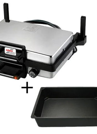 Silex Multigrill – Kompakter Elektro-Multigrill mit Kasserolle im Set - Linkreich