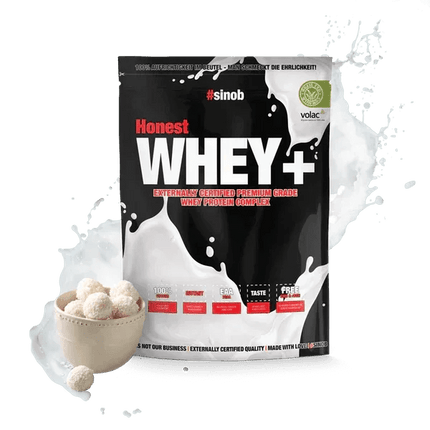 Sinob Honest Whey+ – Premium Whey Proteinpulver - Cocos & Cream 820g Linkreich