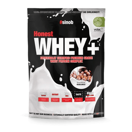 Sinob Honest Whey+ – Premium Whey Proteinpulver - Vanilla Ice Cream 820g Linkreich
