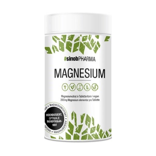 SEO. Sinob Magnesium Citrat 120 Tabletten - Linkreich