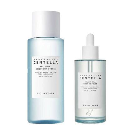 SEO. SKIN1004 Madagascar Centella Hyalu - Cica Brightening Toner & First Ampoule Set - serum + toner Linkreich