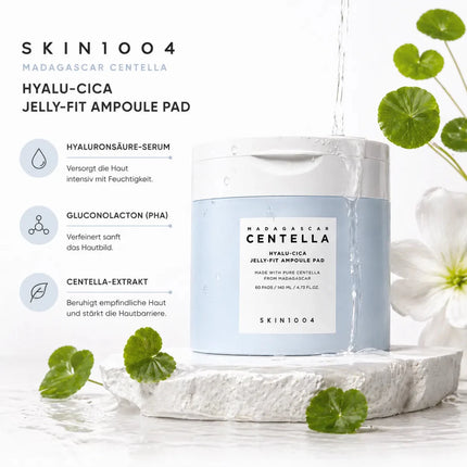 SEO. SKIN1004 Madagascar Centella Hyalu - Cica Jelly - Fit Ampoule Pads 140 ml - JELLY - FIT AMPOULE Linkreich