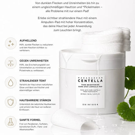 SEO. SKIN1004 Madagascar Centella Tone Brightening Dark Spot Ampoule Pad 130 ml - Dark Spot Ampoule Pad Linkreich