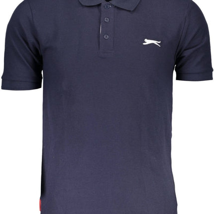 SEO. Slazenger Poloshirt Herren Blau – Kurzarm Polohemd für Frühjahr/Sommer - Blau Linkreich
