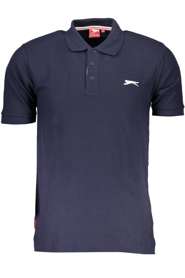 Slazenger Poloshirt Herren Blau – Kurzarm Polohemd für Frühjahr/Sommer