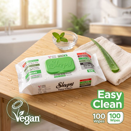 Sleepy Easy Clean Oberflächenreinigungstuch Ananas 100 Stück