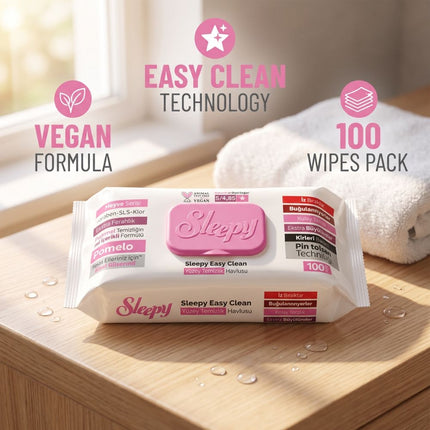 Sleepy Easy Clean Oberflächenreinigungstuch Pomelo 100 Stück