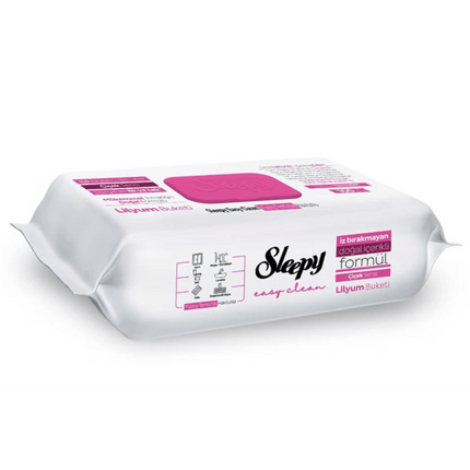 Sleepy Reinigungstücher 100 Stk – Lilien Feuchttücher für Haushalt & Büro (Reinigungstücher) kaufen