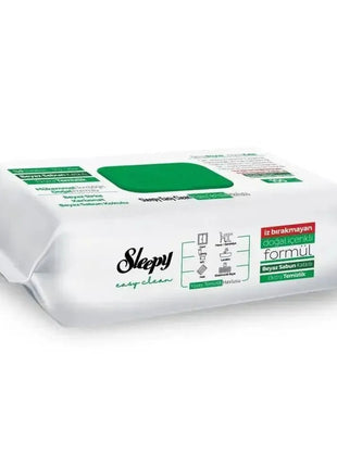 Sleepy Easy Clean Reinigungstücher 6x100 Stk – Feuchttücher für Haushalt & Büro - Gelb Linkreich