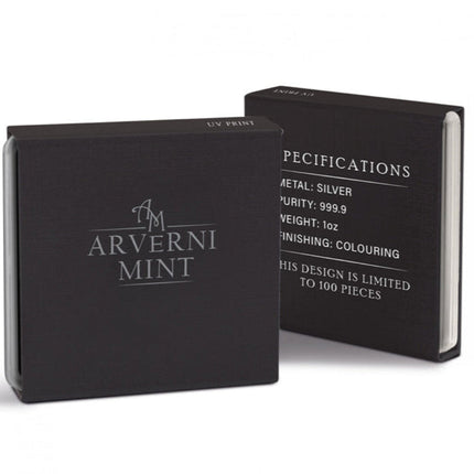 2025 Canada 1oz 9999 Silver BU The Gentle Voyager Colourized