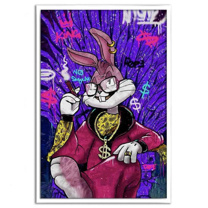 Smoking Bugs - Leinwandbild Pop Art (Canvas) kaufen bei Linkreich – Jetzt entdecken!