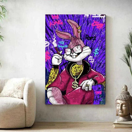 Smoking Bugs - Leinwandbild Pop Art (Canvas) kaufen bei Linkreich – Jetzt entdecken!