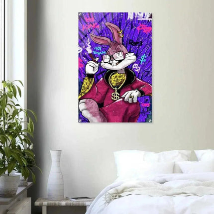 Smoking Bugs - Leinwandbild Pop Art (Canvas) kaufen bei Linkreich – Jetzt entdecken!