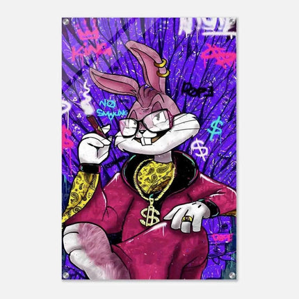 Smoking Bugs - Leinwandbild Pop Art (Canvas) kaufen bei Linkreich – Jetzt entdecken!