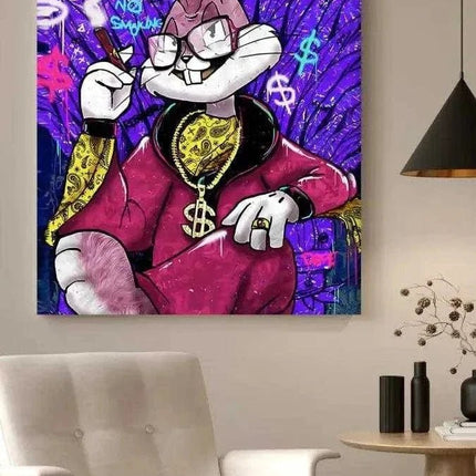 Smoking Bugs - Leinwandbild Pop Art (Canvas) kaufen bei Linkreich – Jetzt entdecken!