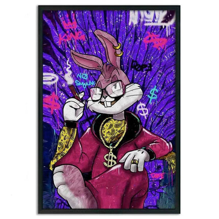 Smoking Bugs - Leinwandbild Pop Art (Canvas) kaufen bei Linkreich – Jetzt entdecken!