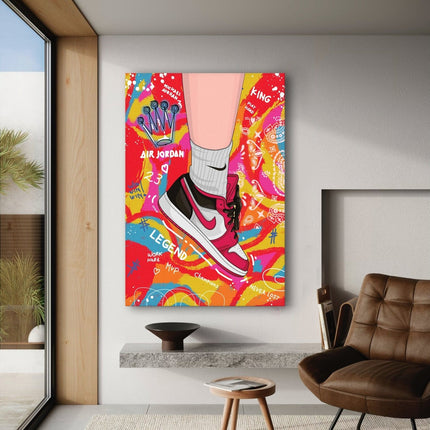 Sneakers Pop Art - Leinwandbild Pop Art (Canvas) kaufen bei Linkreich – Jetzt entdecken!