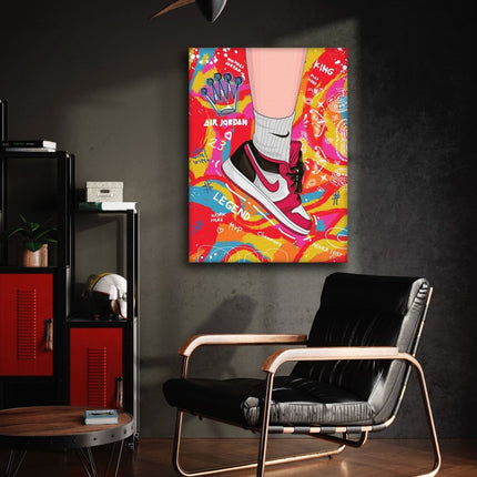 Sneakers Pop Art - Leinwandbild Pop Art (Canvas) kaufen bei Linkreich – Jetzt entdecken!