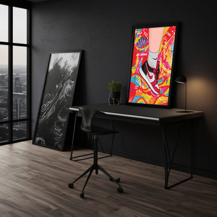 Sneakers Pop Art - Leinwandbild Pop Art (Canvas) kaufen bei Linkreich – Jetzt entdecken!