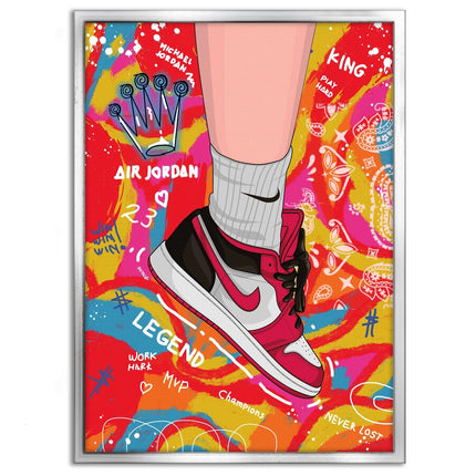 Sneakers Pop Art - Leinwandbild Pop Art (Canvas) kaufen bei Linkreich – Jetzt entdecken!