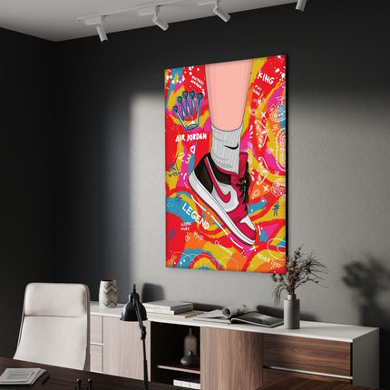 Sneakers Pop Art - Leinwandbild Pop Art (Canvas) kaufen bei Linkreich – Jetzt entdecken!