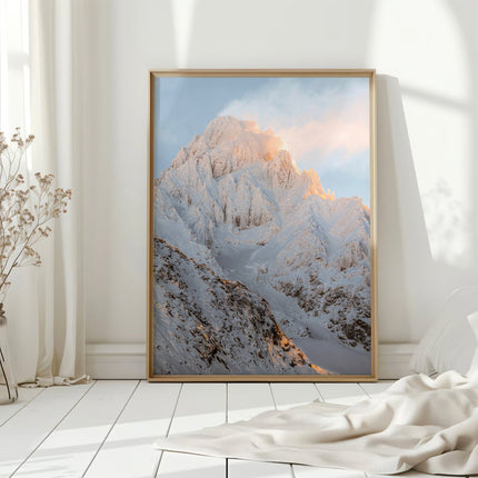 Aiguille du Chardonnet Print – Chamonix Alpine Photography Wall Art