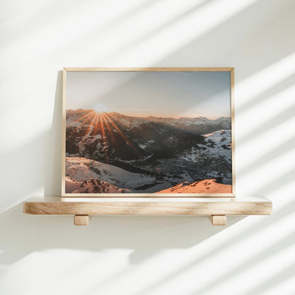 Verbier Sunset – Swiss Alps, Switzerland