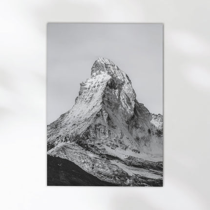 Matterhorn – Zermatt, Switzerland (black & white)
