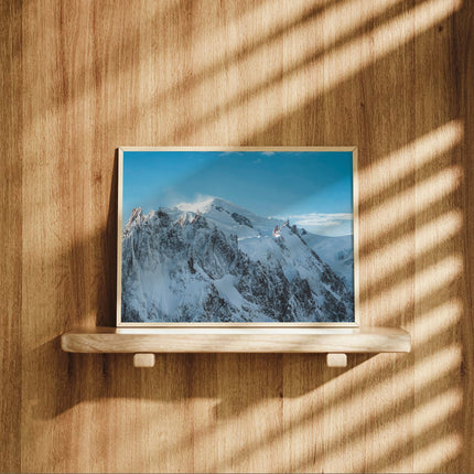 Massif du Mont Blanc - Chamonix Wall Art Print