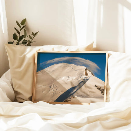 A Captivating View of the Mont Blanc Summit Route