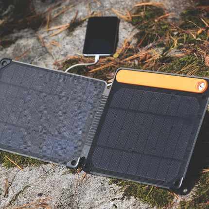 BioLite Solar Panel 10+ Solarmodul 10 Watt mit integriertem 3200 mAh LI Akku für Camping & Freizeit