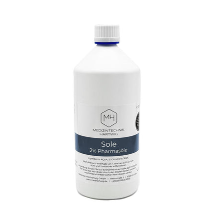 SEO. Sole 2% // 1 Liter - 1x 1 Liter Sole Linkreich