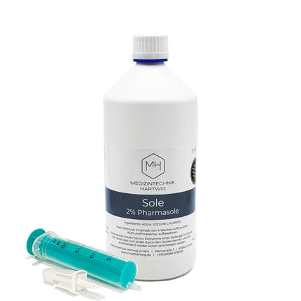 SEO. Sole 2% // 1 Liter - 1x 1 Liter Sole Linkreich
