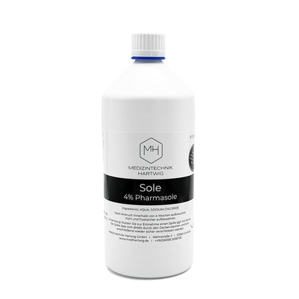 SEO. Sole 4% // 1 Liter - 1x 1 Liter Sole Linkreich