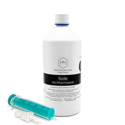 SEO. Sole 4% // 1 Liter - 1x 1 Liter Sole Linkreich