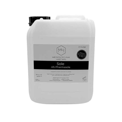 SEO. Sole 4% // 5 Liter - 1x 5 Liter Sole Linkreich