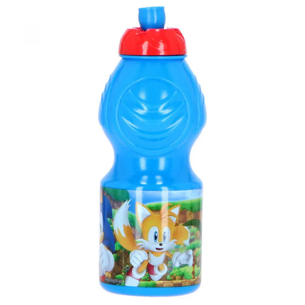 Sonic the Hedgehog Plastik Flasche 400 ml blau