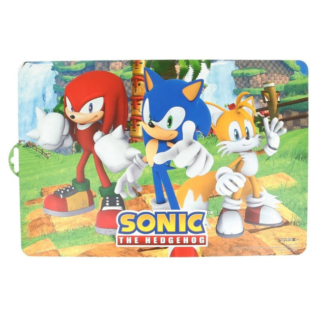 SEO. Sonic Kinder Platzdeckchen Tischunterlage 43cm x 28cm - Linkreich