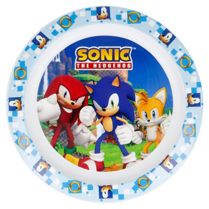 SEO. Sonic Plastik - Teller Kunststoffset für Kinder - Mikrowelle geeignet - Linkreich