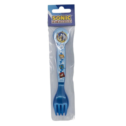 SEO. Sonic the Hedgehog Plastik Besteck Set - 2 Teile - Linkreich