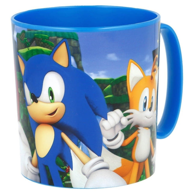 SEO. Sonic the Hedgehog Plastiktasse Becher 390ml Tasse für Kinder - Linkreich