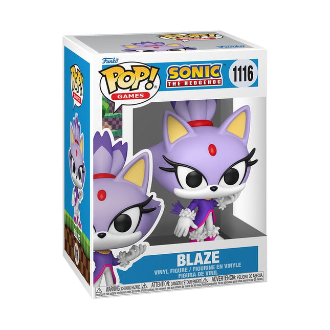 Sonic the Hedgehog POP! Games Vinyl Figur Blaze the Cat – 9 cm Sammelfigur (POP! Vinyl) kaufen bei Linkreich – Jetzt entdecken!