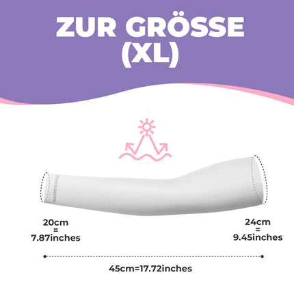 Sonnen Armlinge Arm Sleeve Kühles Gefühl Schnelltrocknend (Armlinge & Beinlinge) kaufen bei Linkreich – Jetzt entdecken!