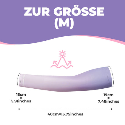 Sonnen Armlinge Arm Sleeve Kühles Gefühl Schnelltrocknend (Armlinge & Beinlinge) kaufen bei Linkreich – Jetzt entdecken!