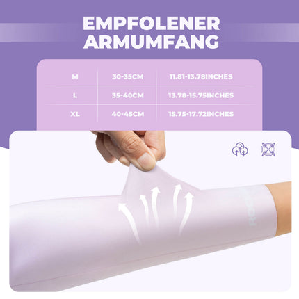 Sonnen Armlinge Arm Sleeve Kühles Gefühl Schnelltrocknend (Armlinge & Beinlinge) kaufen bei Linkreich – Jetzt entdecken!