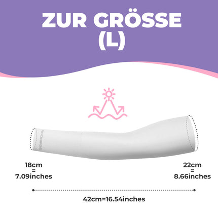 Sonnen Armlinge Arm Sleeve Kühles Gefühl Schnelltrocknend (Armlinge & Beinlinge) kaufen bei Linkreich – Jetzt entdecken!