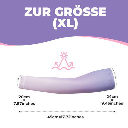 Sonnen Armlinge Arm Sleeve Kühles Gefühl Schnelltrocknend (Armlinge & Beinlinge) kaufen bei Linkreich – Jetzt entdecken!
