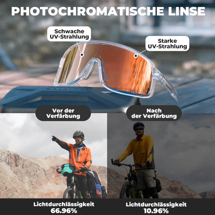 Sonnenbrille Selbsttönend UV400 - Schutz – SHOWDOW Serie (Fahrradbrille) kaufen bei Linkreich – Jetzt entdecken!